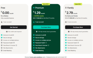 NordPass personal plan