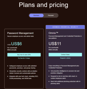 Dashlane Business Plan