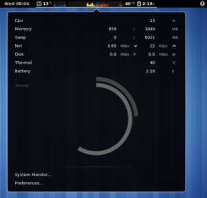 gnome system monitor