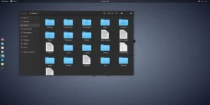 Image showing GNOME desktop theme