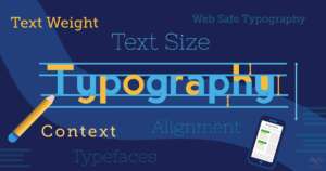 Typography for technology and web design