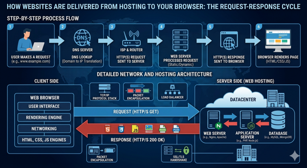 How Websites Are Delivered