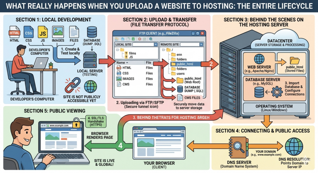 Upload Website to Hosting