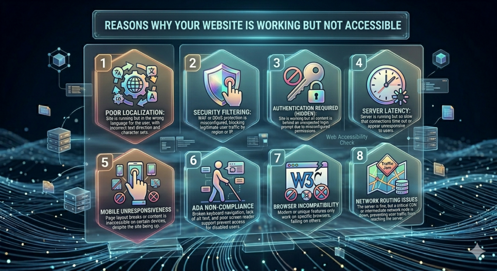 Working but Not Accessible