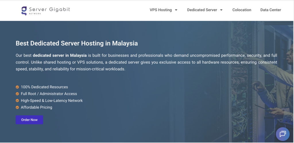 dedicated server