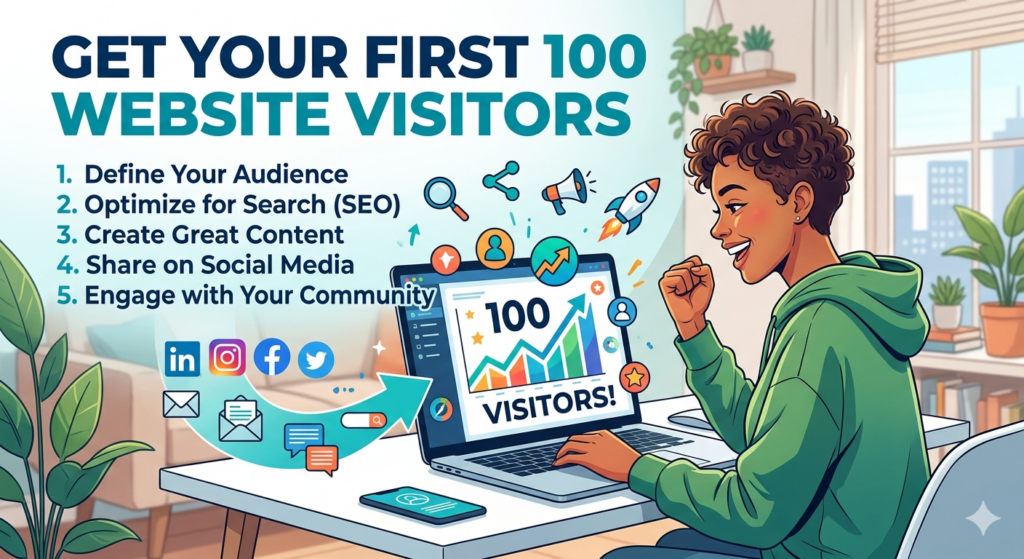 First 100 Website Visitors